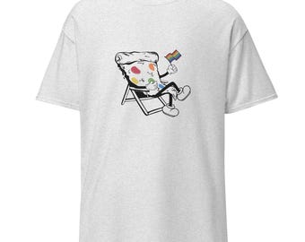 NYC Pride Pizza Shirt | Funny Pride Tee | Retro New York City Rainbow Graphic Tee | LGBTQ Outfit | Retro Pride Outfit Inspo