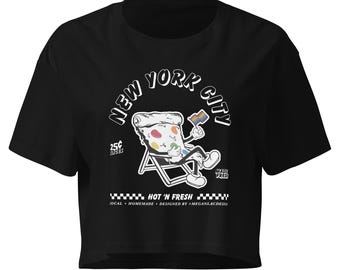 NYC Pride Pizza Shirt | Funny Pride Tee | Retro New York City Rainbow Graphic Tee | LGBTQ Outfit | Retro Pride Outfit Inspo