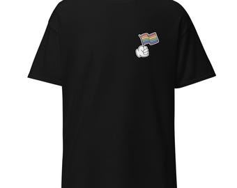 NYC Pride Pizza Shirt | Funny Pride Tee | Retro New York City Rainbow Graphic Tee | LGBTQ Outfit | Retro Pride Outfit Inspo