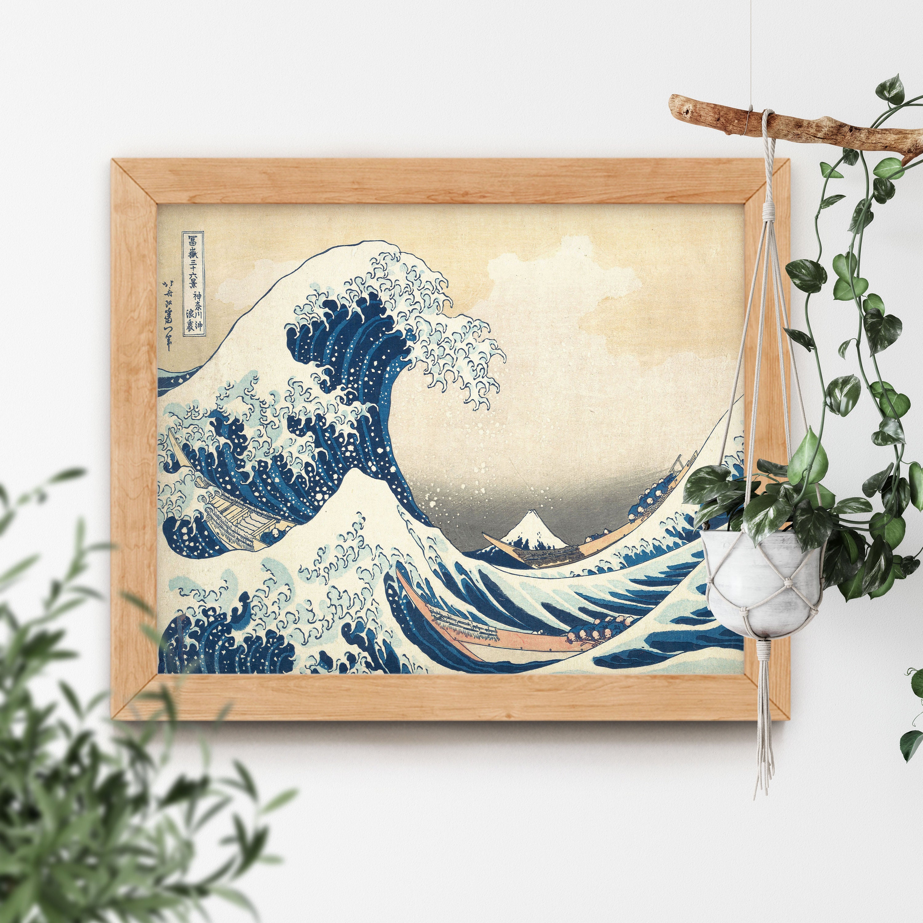 The Great Wave off Kanagawa Thirty-six Views of Mount Fuji by The Great Wave off Kanagawa Thirty-six Views of Mount Fuji by