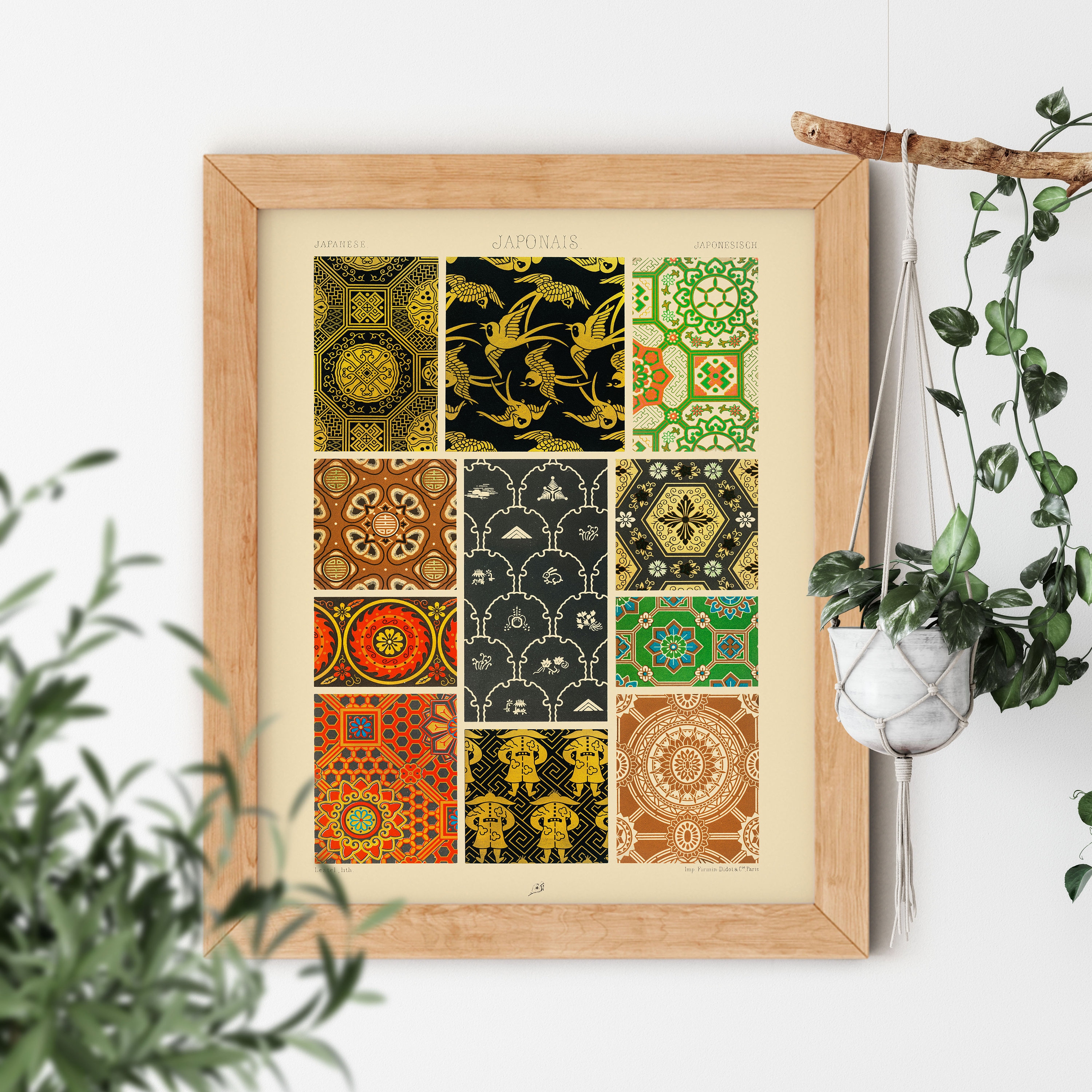 Old Japanese Woodblock Art Patterns - Etsy Old Japanese Woodblock Art Patterns - Etsy