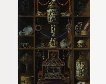 The Cabinet of Curiosities by Georg Hinz 1666 Famous Pirate