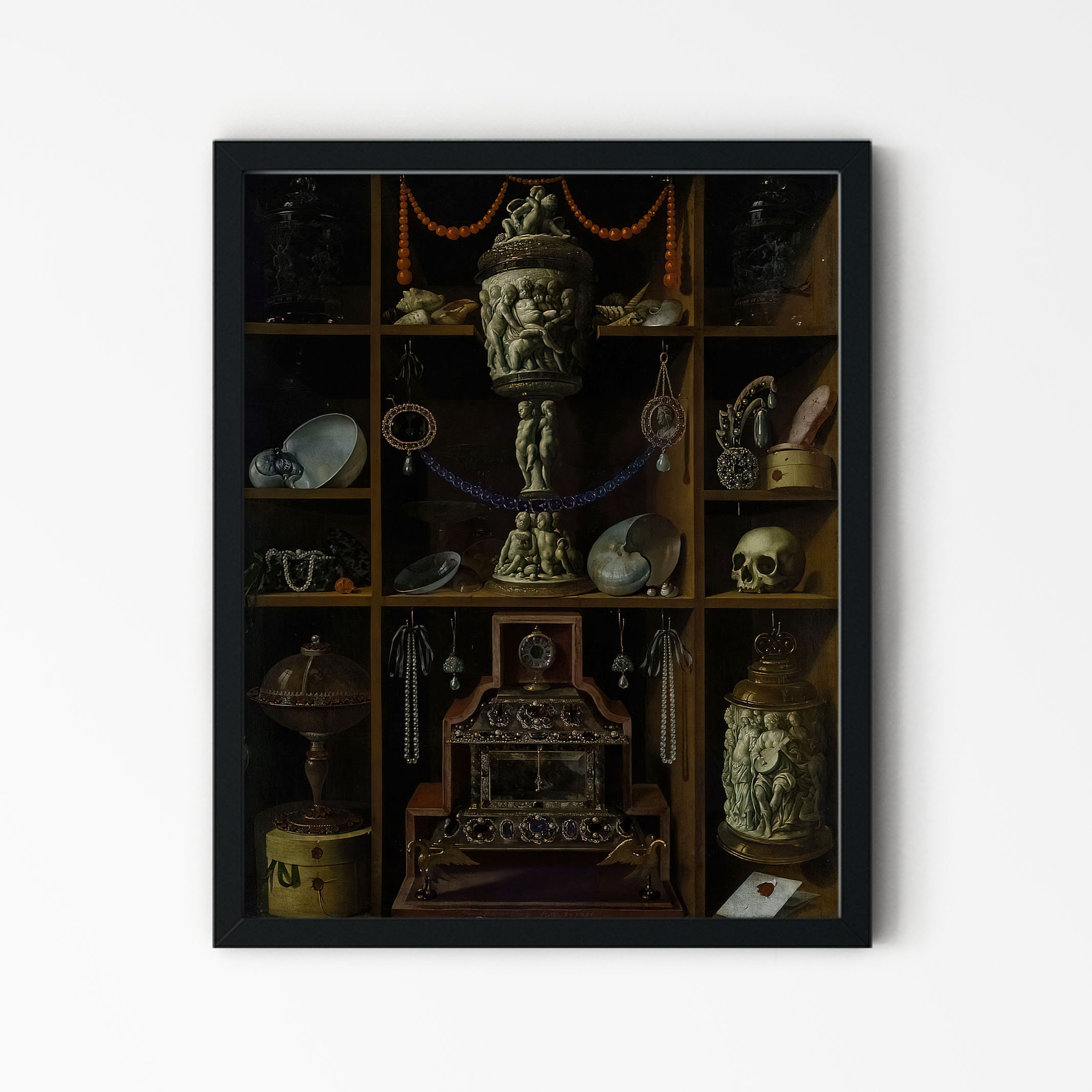 The Cabinet of Curiosities by Georg Hinz 1666 Famous Pirate