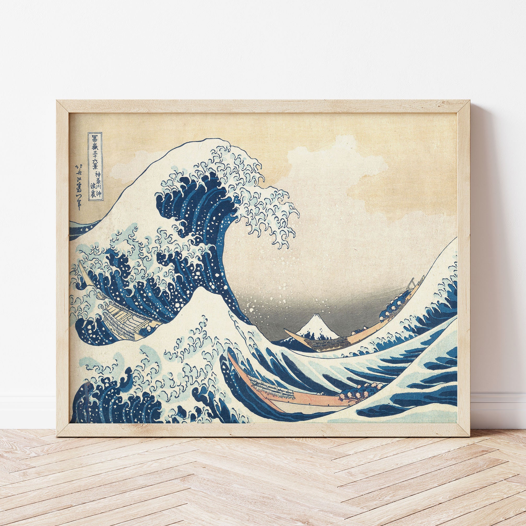 The Great Wave off Kanagawa Thirty-six Views of Mount Fuji by
