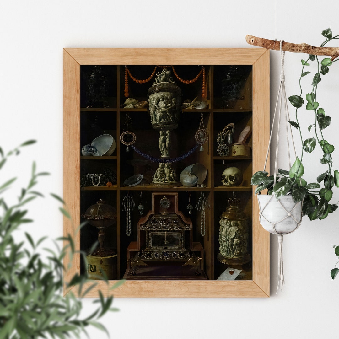 The Cabinet of Curiosities by Georg Hinz 1666 Famous Pirate