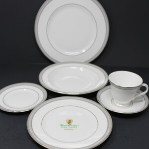 Waterford Carina Platinum China, Individual Place Setting Pieces