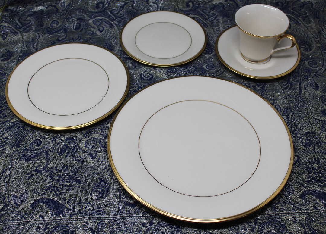 Elegant Lenox Eternal China, 4 5 Piece Place Settings and Open Stock