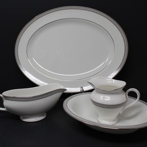 Waterford Carina Platinum China, Serving Pieces