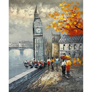 London oil painting - Etsy 日本