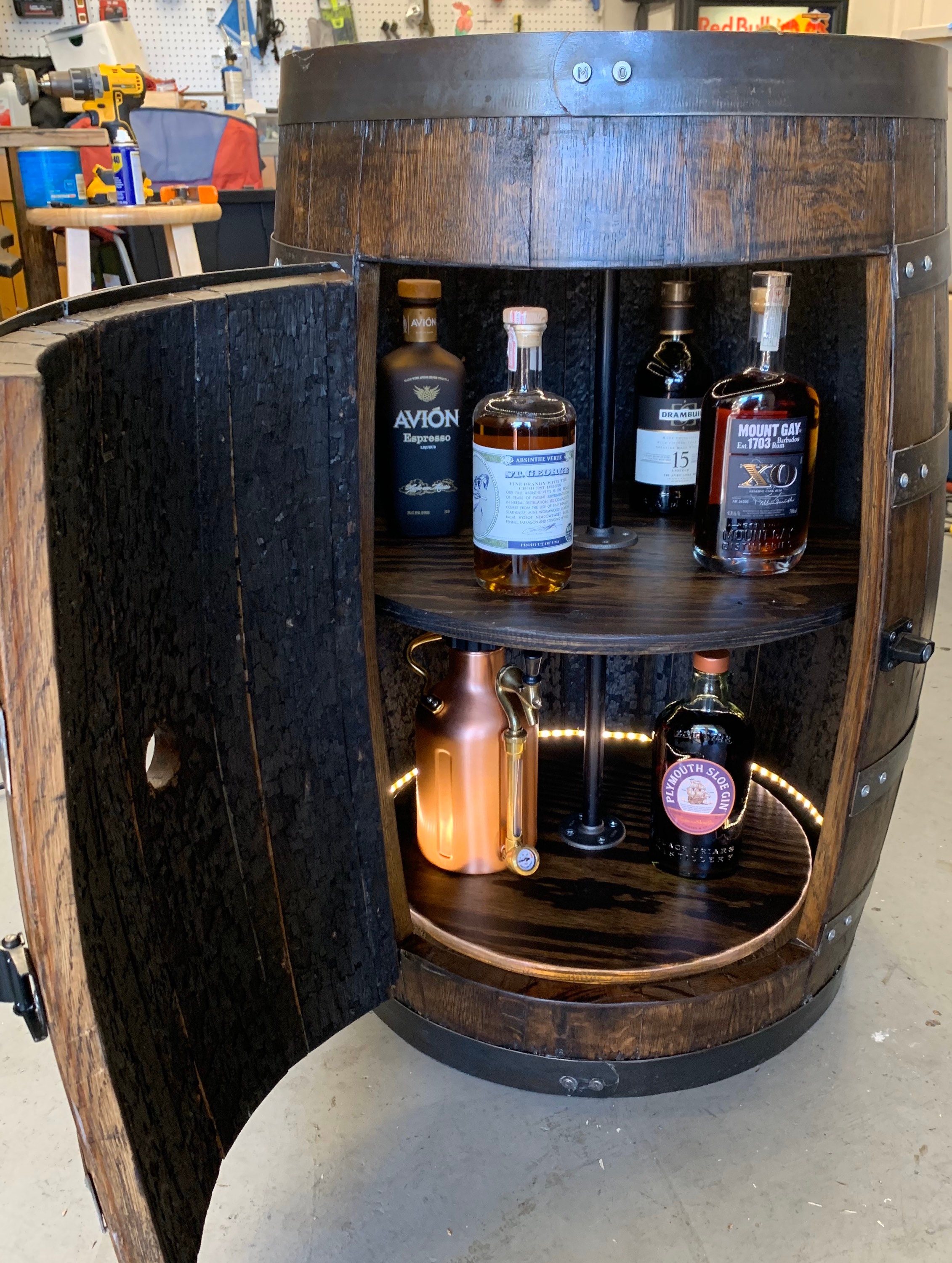 Whiskey Barrel Liquor Etsy