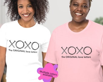 XOXO The Original Love Letters Unisex t-shirt,Easter Jesus Savior Nails and Cross Top,Passover Empty Tomb Christian True Story Shirt