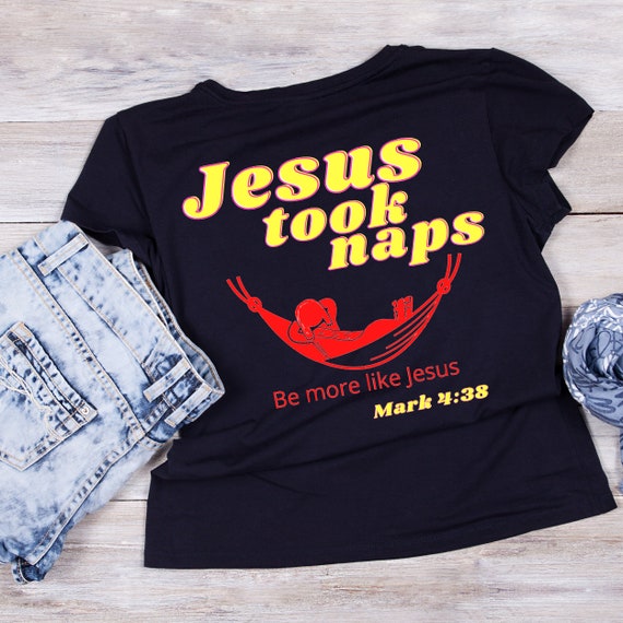 Inspirational I Love Jesus And Naps T-Shirt Fun Faith Tee Inspirational I Love Jesus And Naps T-Shirt Fun Faith Tee