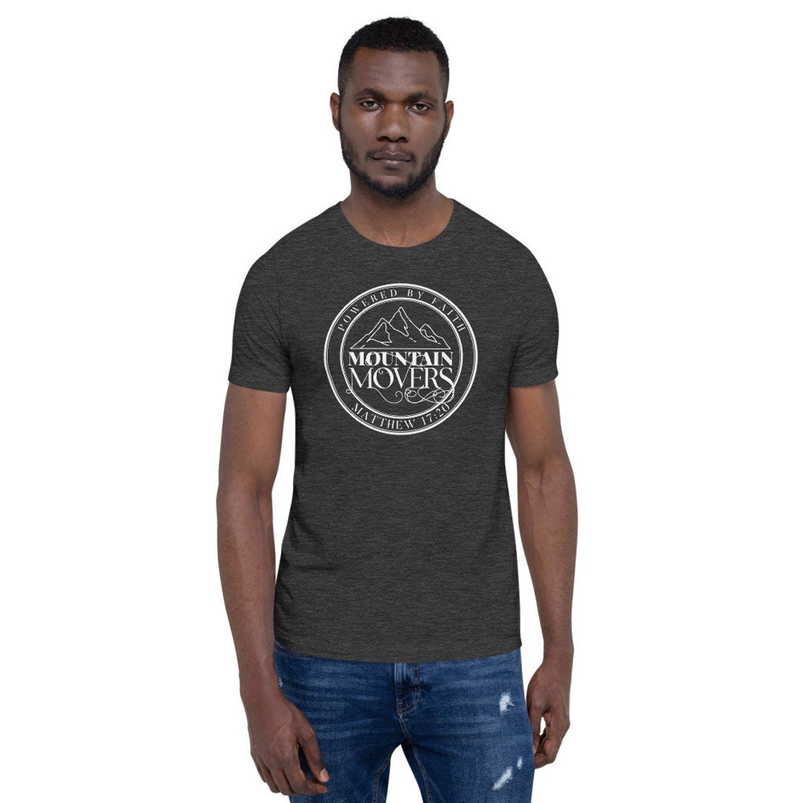 Mountain Movers Powered by Faith Short-sleeve Unisex T-shirt - Etsy