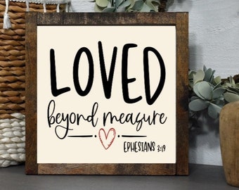 Loved Beyond Measure Etsy