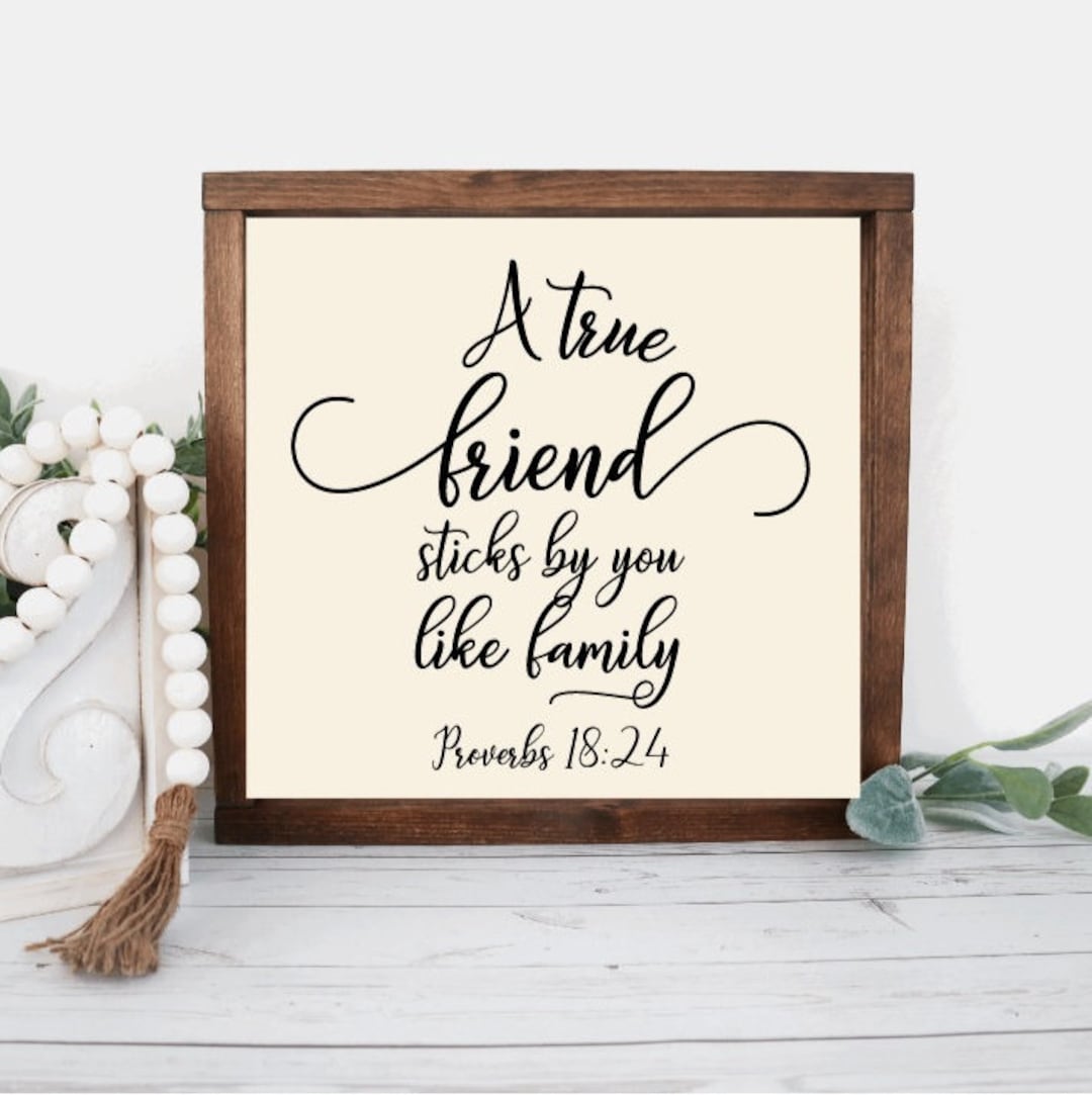 Friendship - 24 Verses Friendship - 24 Verses