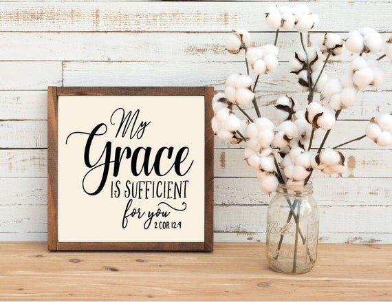 My Grace is Sufficient for you (HND) {Coasters} My Grace is Sufficient for you (HND) {Coasters}