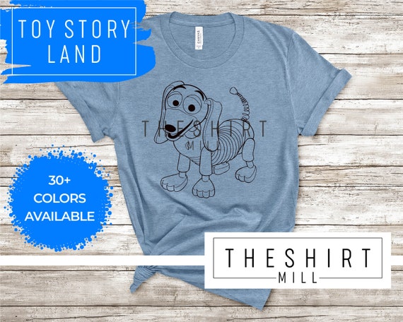 slinky dog t shirt