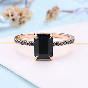 Black stone eternity ring hotsell