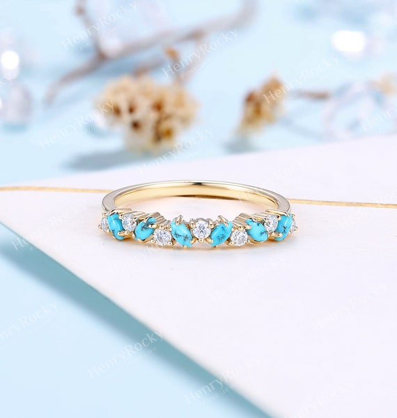 Turquoise sale wedding sets