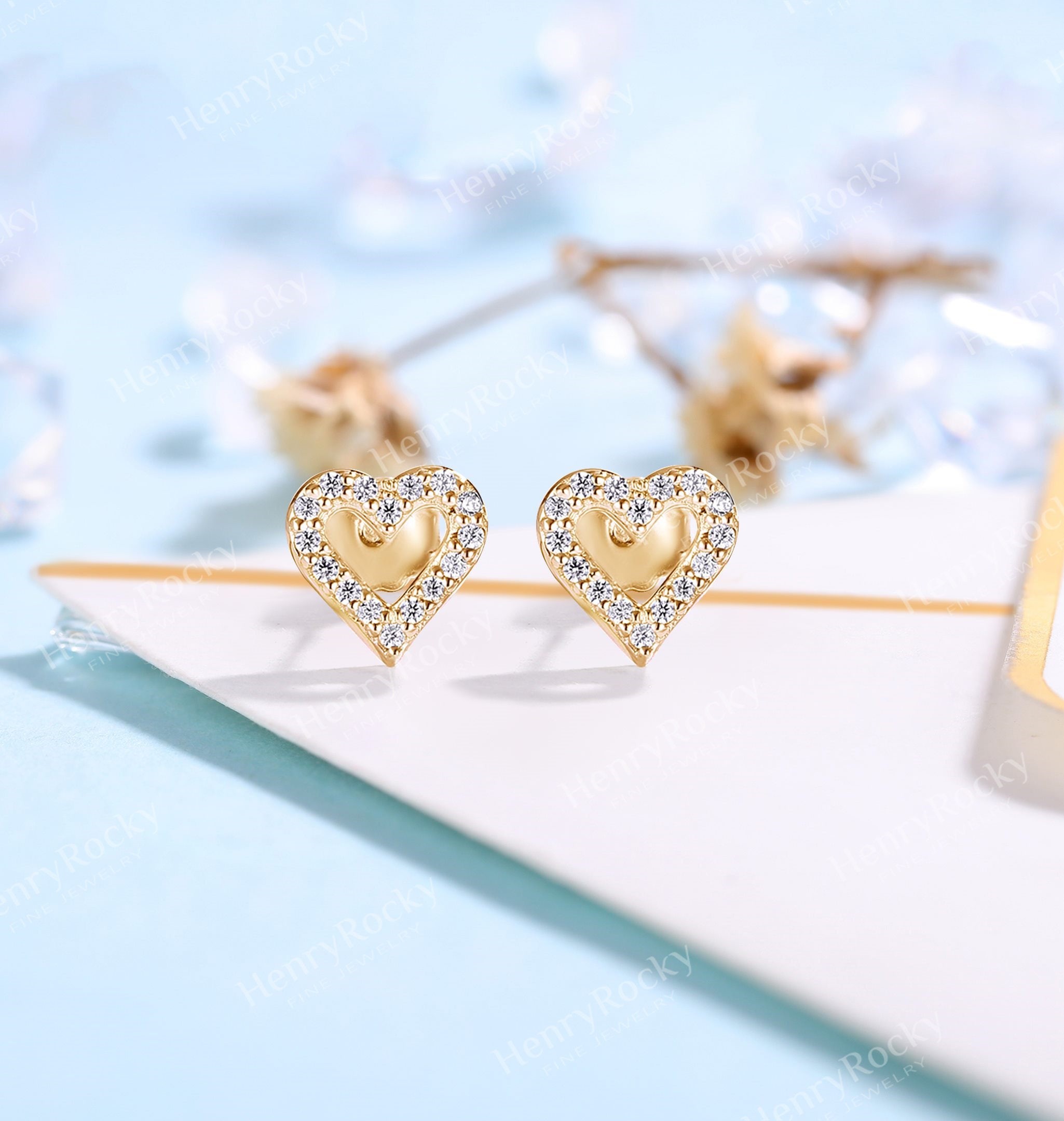 ◆VINTAGE HOLLYWOOD◆ Keyhole Heart Earrings VH249OEA003M MUSINSA | VINTAGE HOLLYWOOD Keyhole Heart Earrings_VH249OEA003M