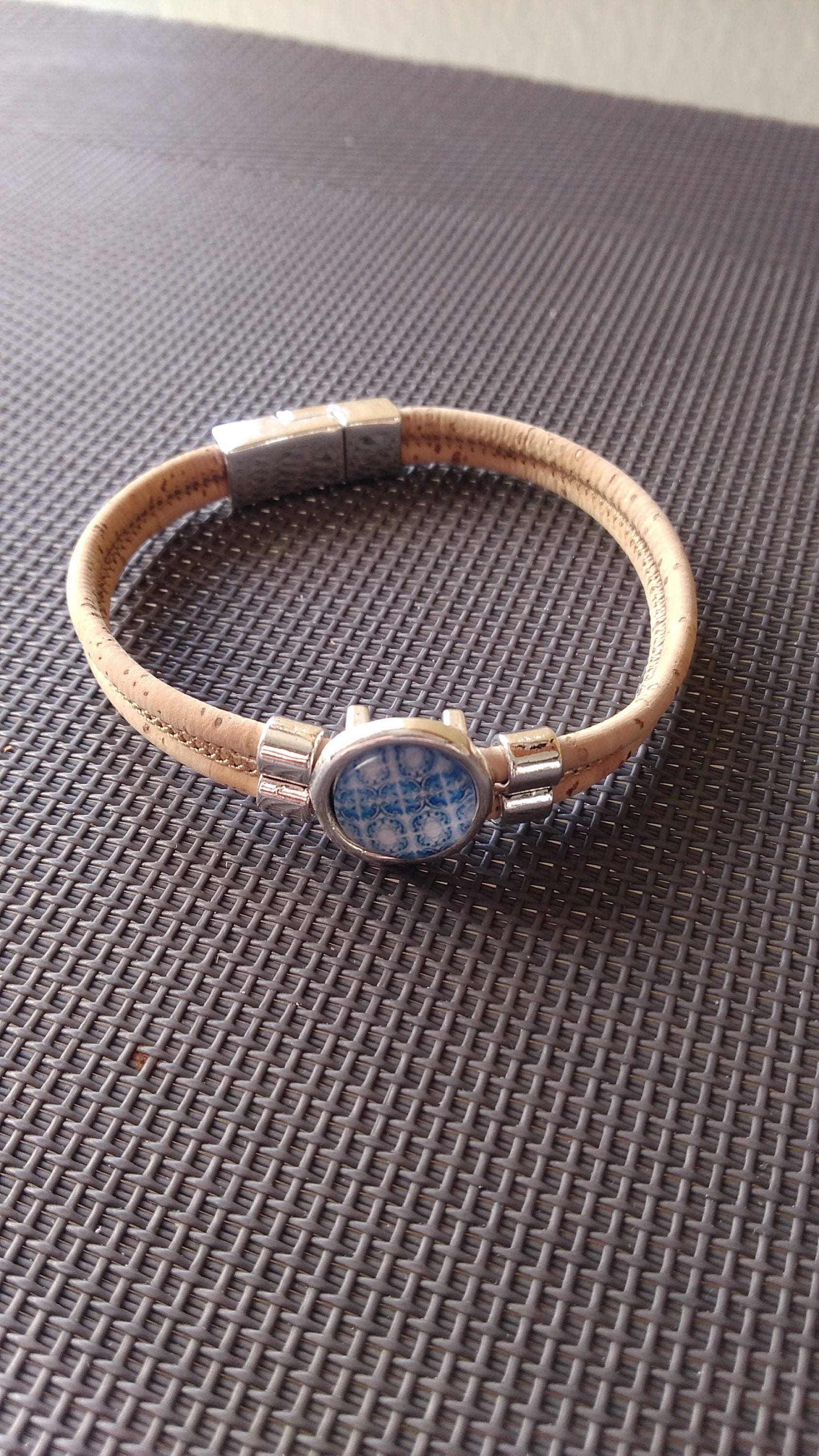 Bracelet Portuguese Natural Cork jewelry Charity Etsy