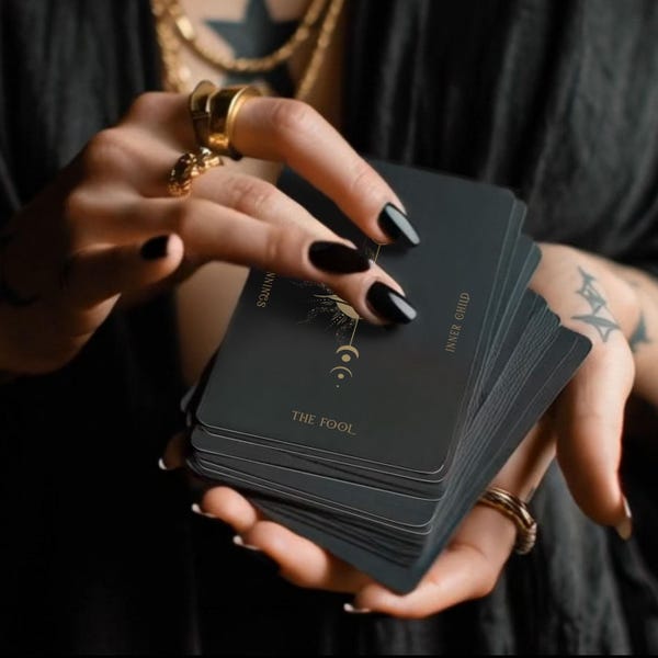NEU! Soft Matte Arcanum Orakel Tarot Tarot Deck: 78 Karten, Rider-Waite Style, Indie Small Brass, MAI VORBESTELLUNG