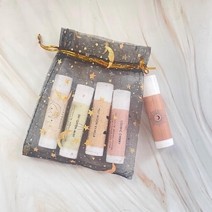 Boho Chapstick Set | Astrology Lovers and Witchy Lip Balm | Natural Lip Care