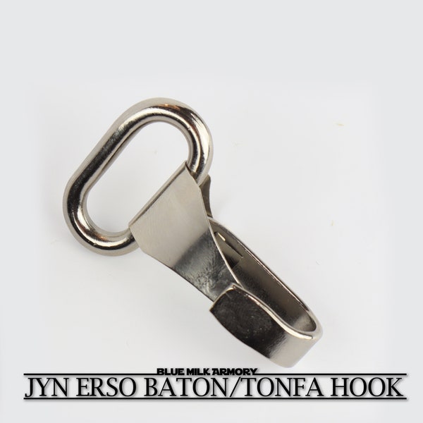 Jyn Erso Baton - Tonfa belt hook. The screen accurate style of hook.