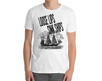 Items Similar To Loose Lips Sink Quote Print Quote Art