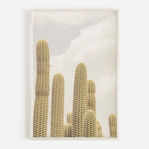 Desert Cactus Print, Saguaro Wall Art, Arizona Saguaro Print, Cacti Poster, Saguaro Cactus,Cactus Printable,Desert Print,Desert Cactus Print