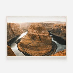 Horseshoe Bend Photo, Northern Arizona Print, Horseshoe Bend Landscape, Arizona Desert Print, Grand Canyon Wall Art, Boho Western Decor