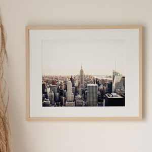 Manhattan Skyline Wall Art, New York City Home Decor, Manhattan NYC ...