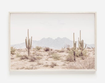 Arizona Desert Print, Four Peaks Photo, Southwestern Wall Art,Desert Landscape Print,Printable Wall Art,Wilderness Poster,Desert Photography