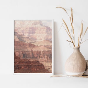 Grand Canyon Print, Arizona Desert Wall Art, Canyon Walls Photography, Boho Wall Decor, Southwestern Decor,Desert Wall Art,National Park Art image 4