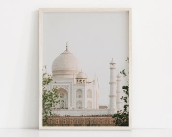 Shrine, Madura Taj Mahal Lake of the Golden Lilies 1912 India Architecture Art Print Wonder & Beauty of India Vintage Print to Frame