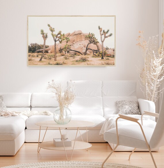 Samsung Frame TV Art | Joshua Tree California Desert