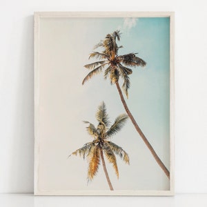 Palm Tree Print Palms Print California Wall Art Beach Wall Art Ocean Printable Wall Art Grote Wall Art Prints Coastal Decor Palm Trees