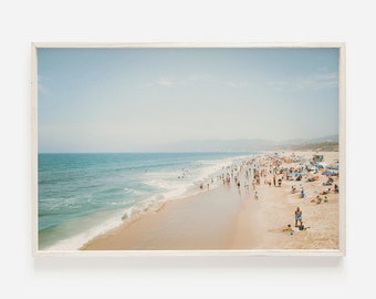Landscape California Surf Art, Beach Wall Art, Summer Prints, Beach Poster, Surfboard Wall Art, Boho Beach Decor, Coastal Print, Printable