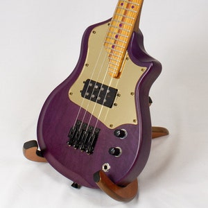 Sparrow Thunderbird Purpleheart Tenor Cutaway Steel String Electric Ukulele (Built to order, ships in 14 days)