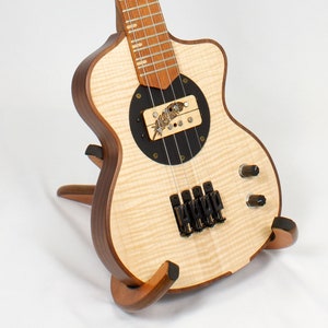 Sparrow Thunderbird Flamed Maple Semi-Hollow Steel String Tenor Electric Ukulele (Built to order, ships in 14 days)