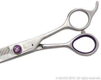 Kenchii Grooming - Scorpion 46 Tooth Thinning Shear - Texturizer 6.5” Professional Pet Grooming Shear / Scissor