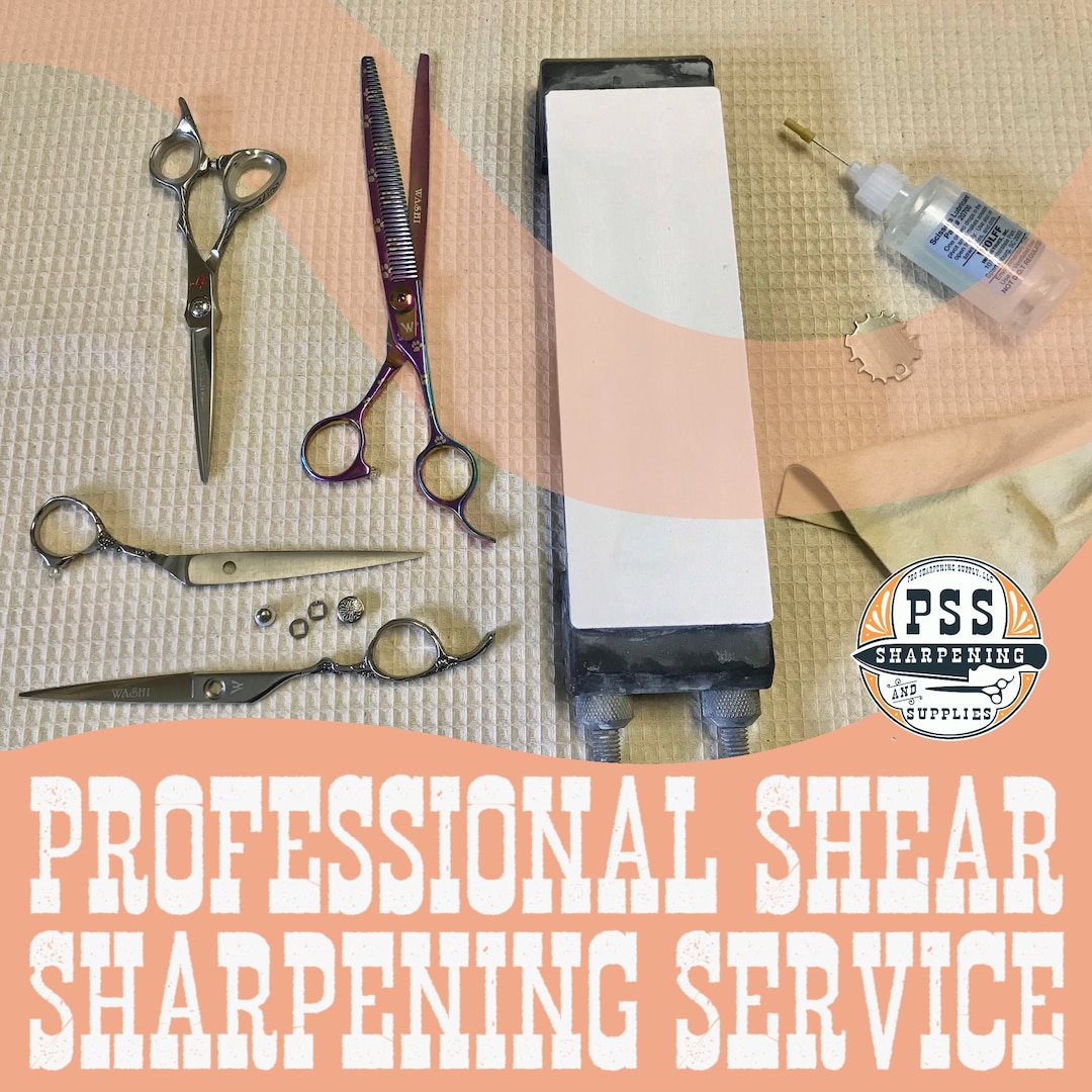 Shear Sharpening Service for Grooming and Beauty Scissors & Thinners Etsy