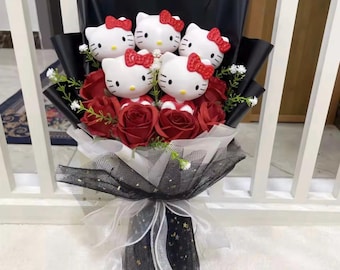 Bukiet Hello Kitty!! Ręcznie robiony