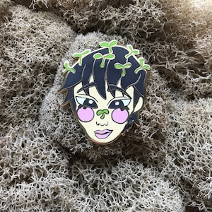 Aoki Japanese Boy Enamel Pin