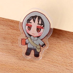 Silly Simon Henriksson acrylic pin