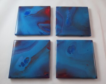 Ceramic Coasters-set of 4