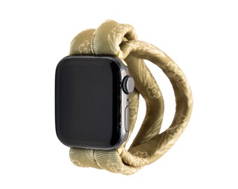 Amber Blossoms Yoga Band® for Apple Watch Series (All), Samsung Galaxy, & Fitbit Versa, 38mm 40mm 41mm 42mm 44mm 45mm 46 mm - Dót Outfitters