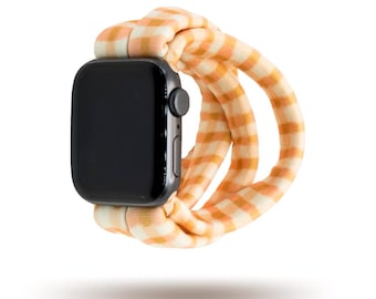 Harvest Plaid Yoga Band® for Apple Watch Series (All), Samsung Galaxy, & Fitbit Versa, 38mm 40mm 41mm 42mm 44mm 45mm - Dót Outfitters