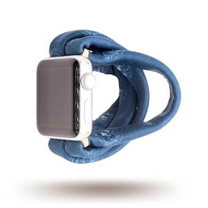 Bracelet de yoga rose indigo pour Apple Watch Series (toutes), Samsung Galaxy et Fitbit Versa, 38 mm 40 mm 41 mm 42 mm 44 mm 45 mm - Dót Outfitters Canada