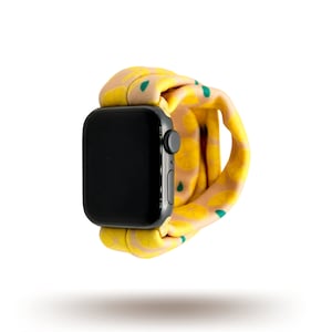 Pink Lemonade Yoga Band® for Apple Watch Series All Versions, Samsung Galaxy, & Fitbit Versa, 38mm 40mm 41mm 42mm 44mm 45mm - Dót Outfitters